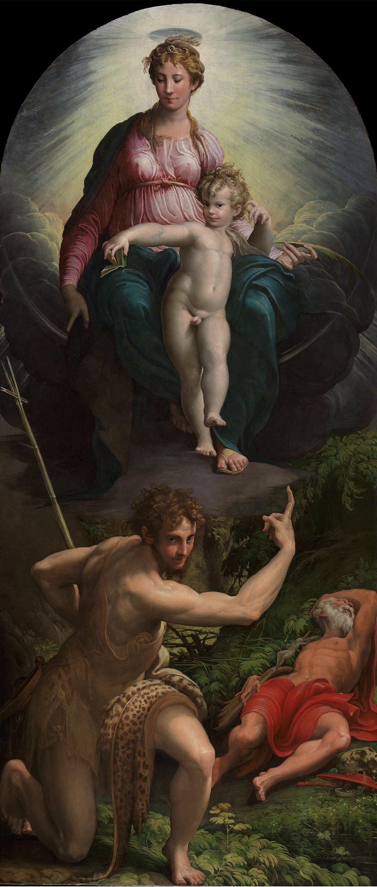 Madonna and Child with Saints by Parmigianino
