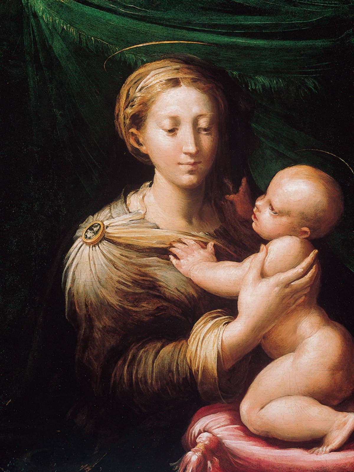 Madonna and Child by Parmigianino