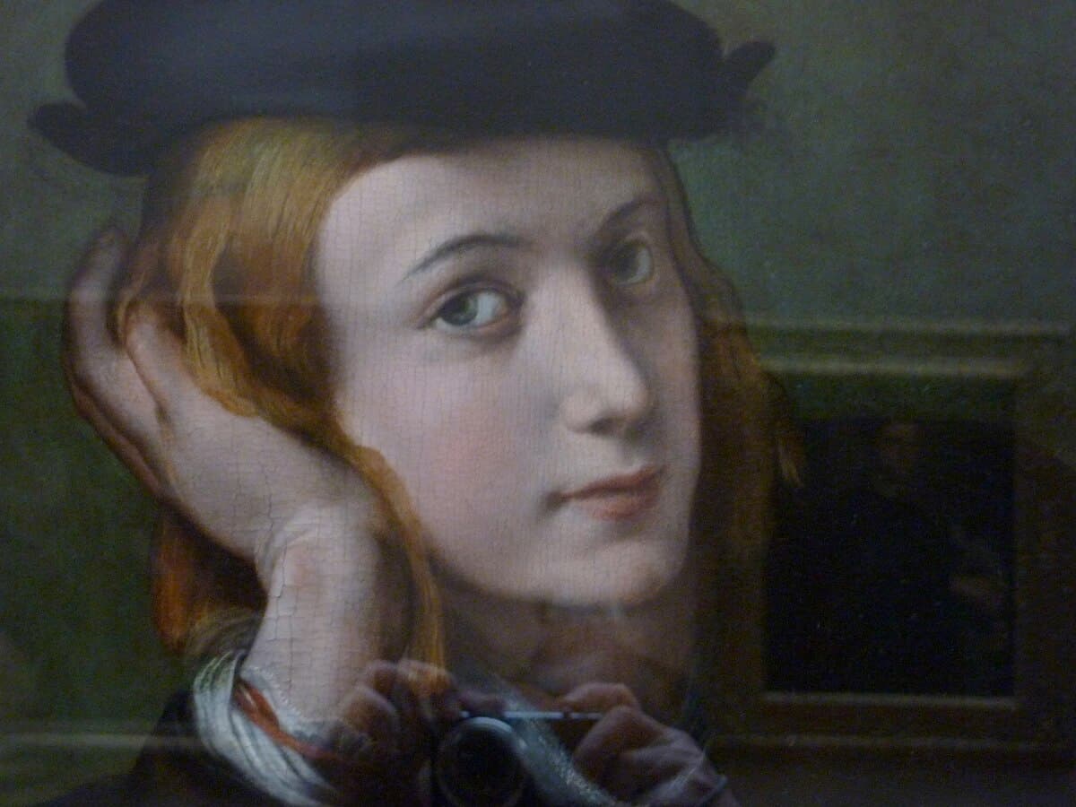 Portrait of a Young Man by Parmigianino
