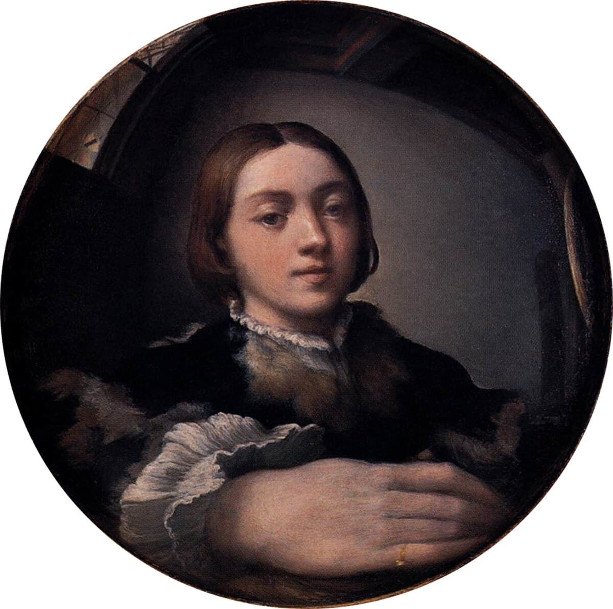 Self-portrait in a Convex Mirror by Parmigianino