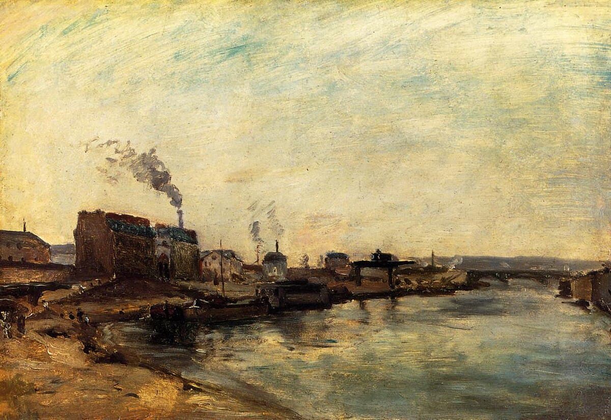 Port de Grenelle by Paul Gauguin