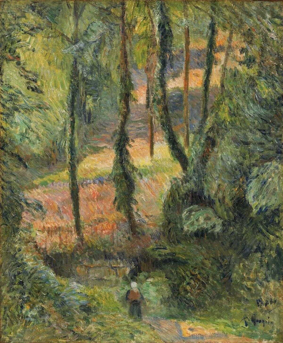 The Forest Path by Paul Gauguin