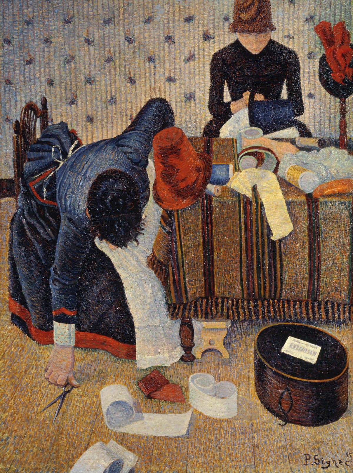 The Milliner by Paul Signac