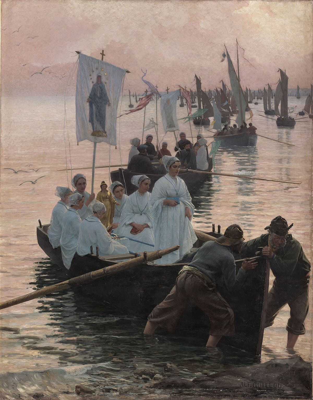 Women of Concarneau by Peder Severin Krøyer