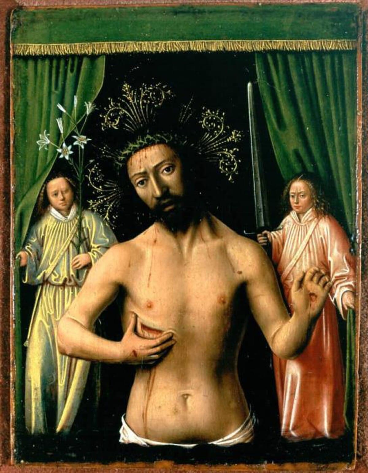 The Man of Sorrows by Petrus Christus