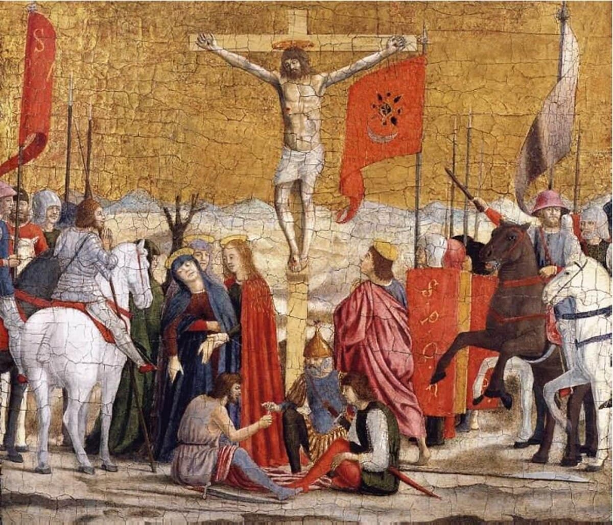 Crucifixion by Piero della Francesca