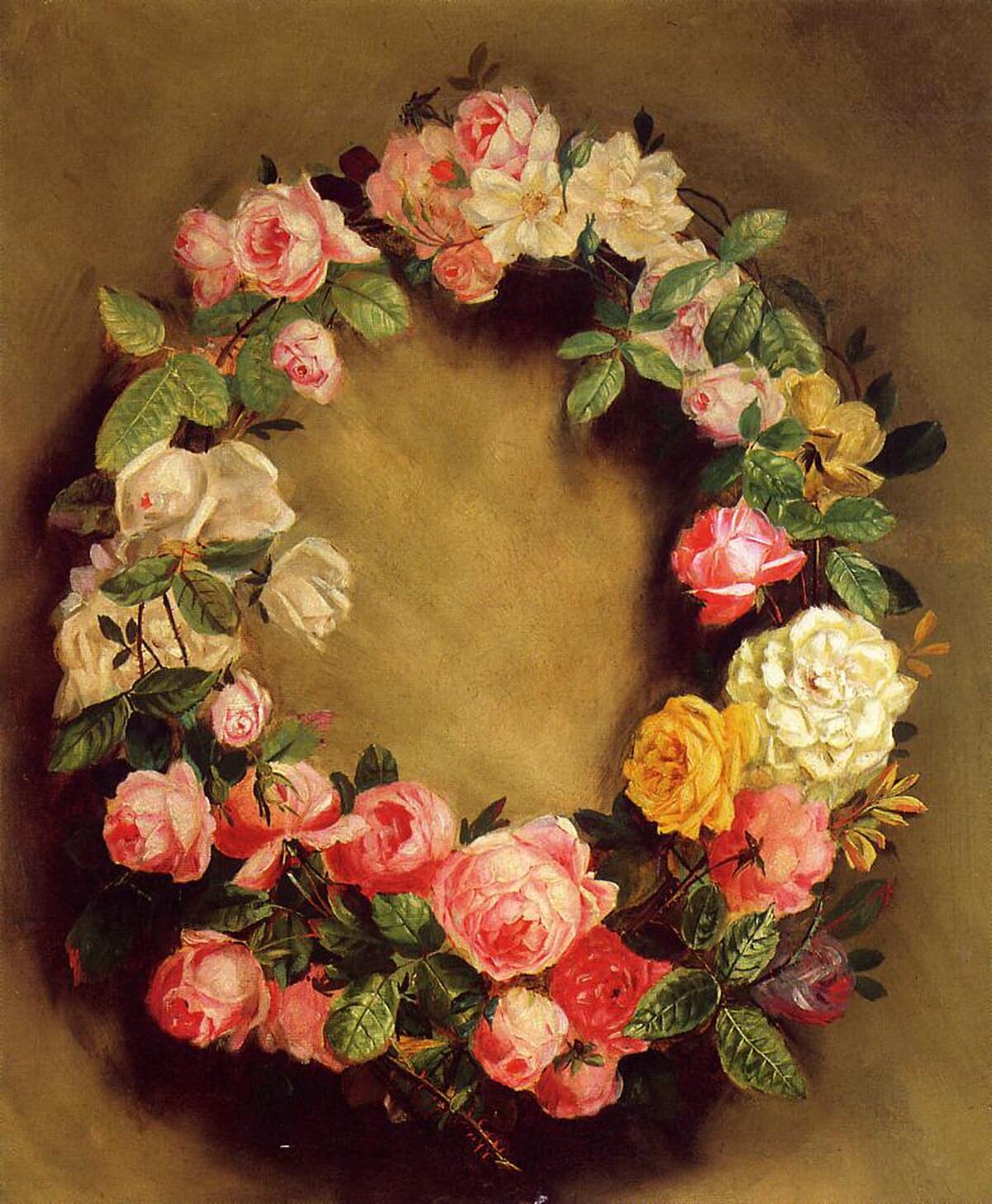 Crown of Roses by Pierre-Auguste Renoir