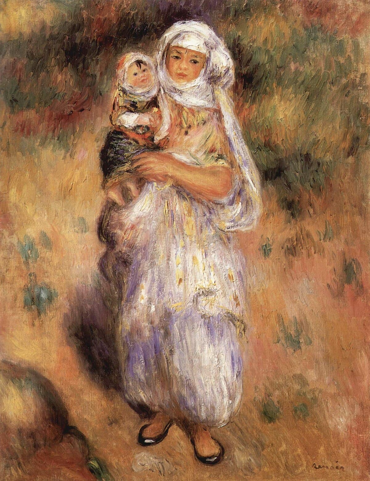 The Artist s Mother by Pierre-Auguste Renoir at Private Collection