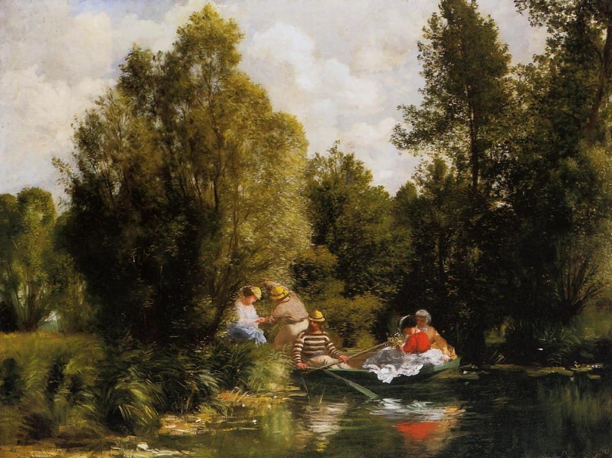 The Fairies Pond by Pierre-Auguste Renoir