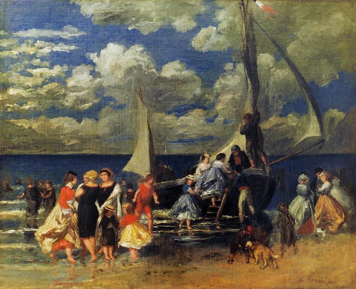 The Return of the Boating Party by Pierre-Auguste Renoir