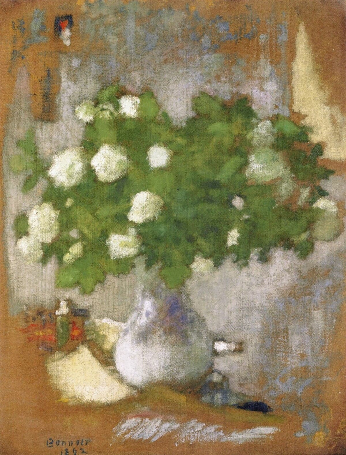 Snowballs by Pierre Bonnard at Private Collection