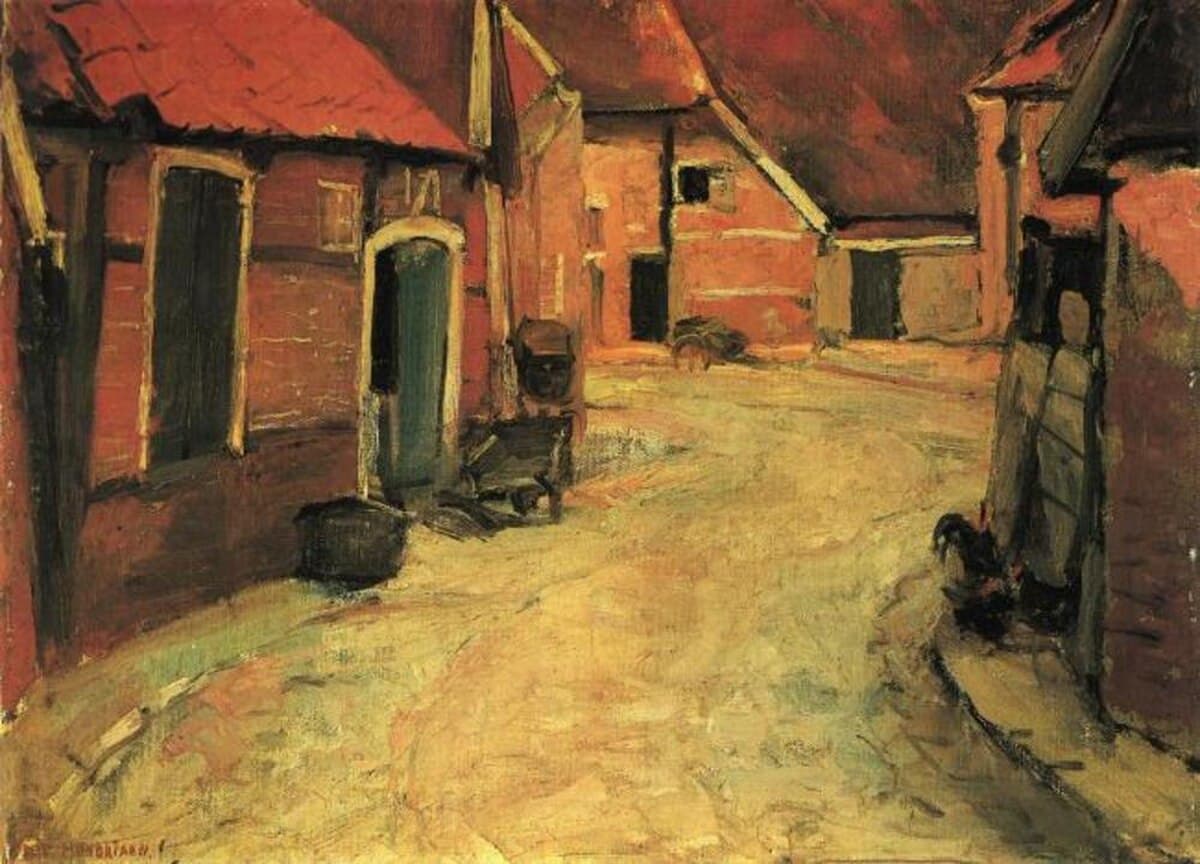 On the Lappenbrink by Piet Mondrian