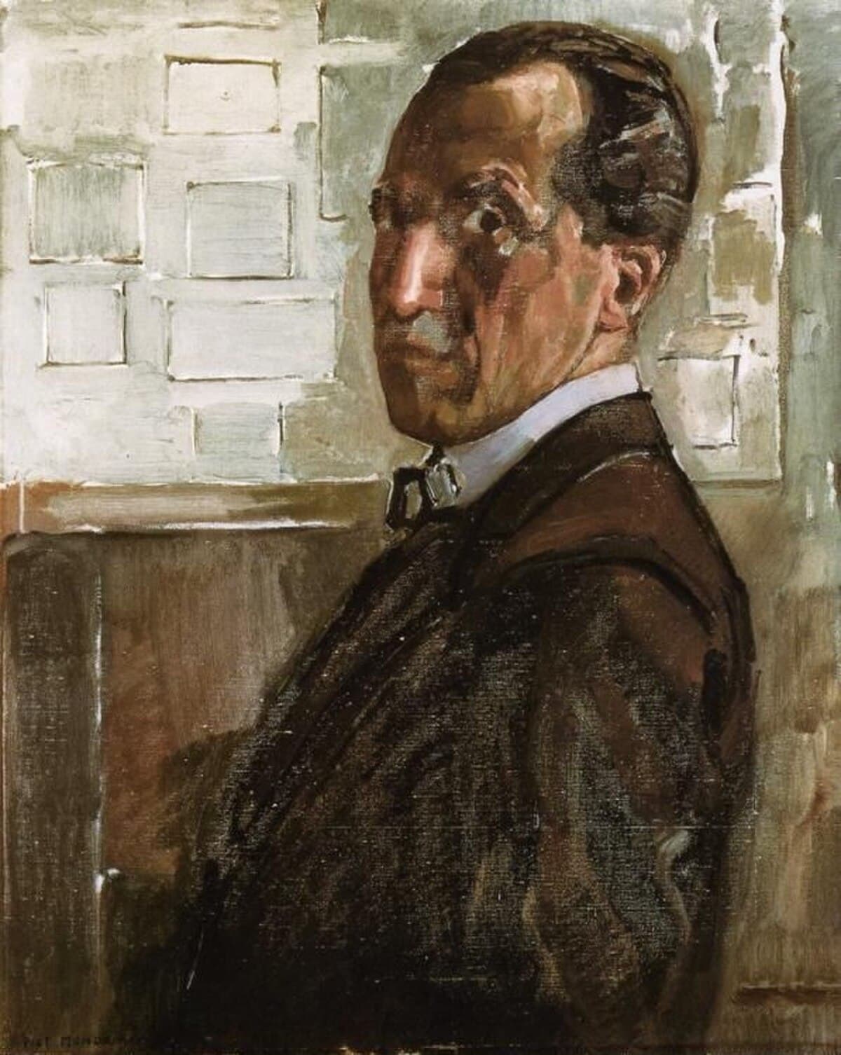 Self Portrait by Piet Mondrian