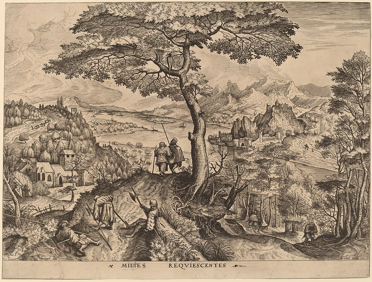 Soldiers at Rest by Pieter Bruegel the Elder