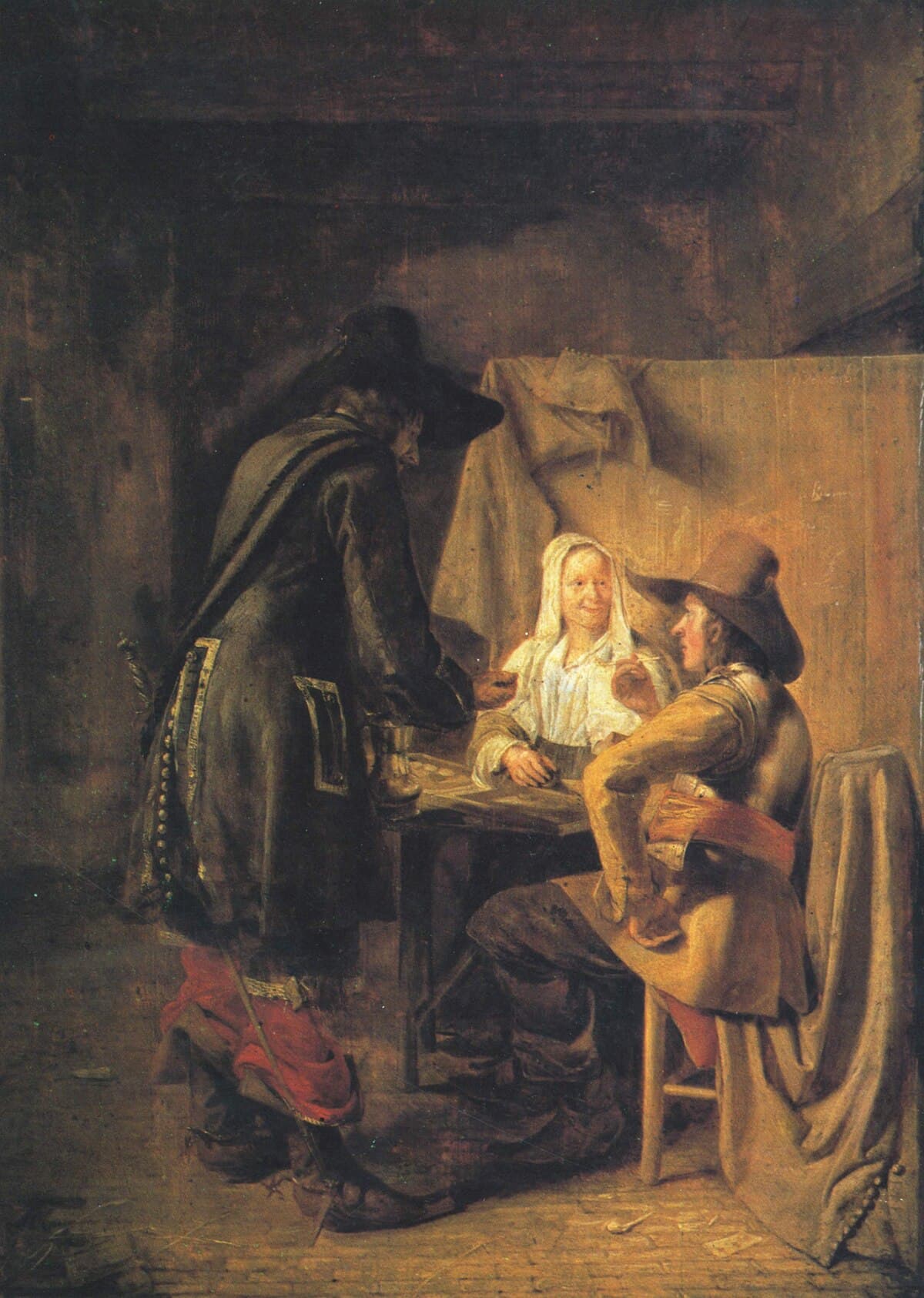 Tric Trac Players by Pieter de Hooch