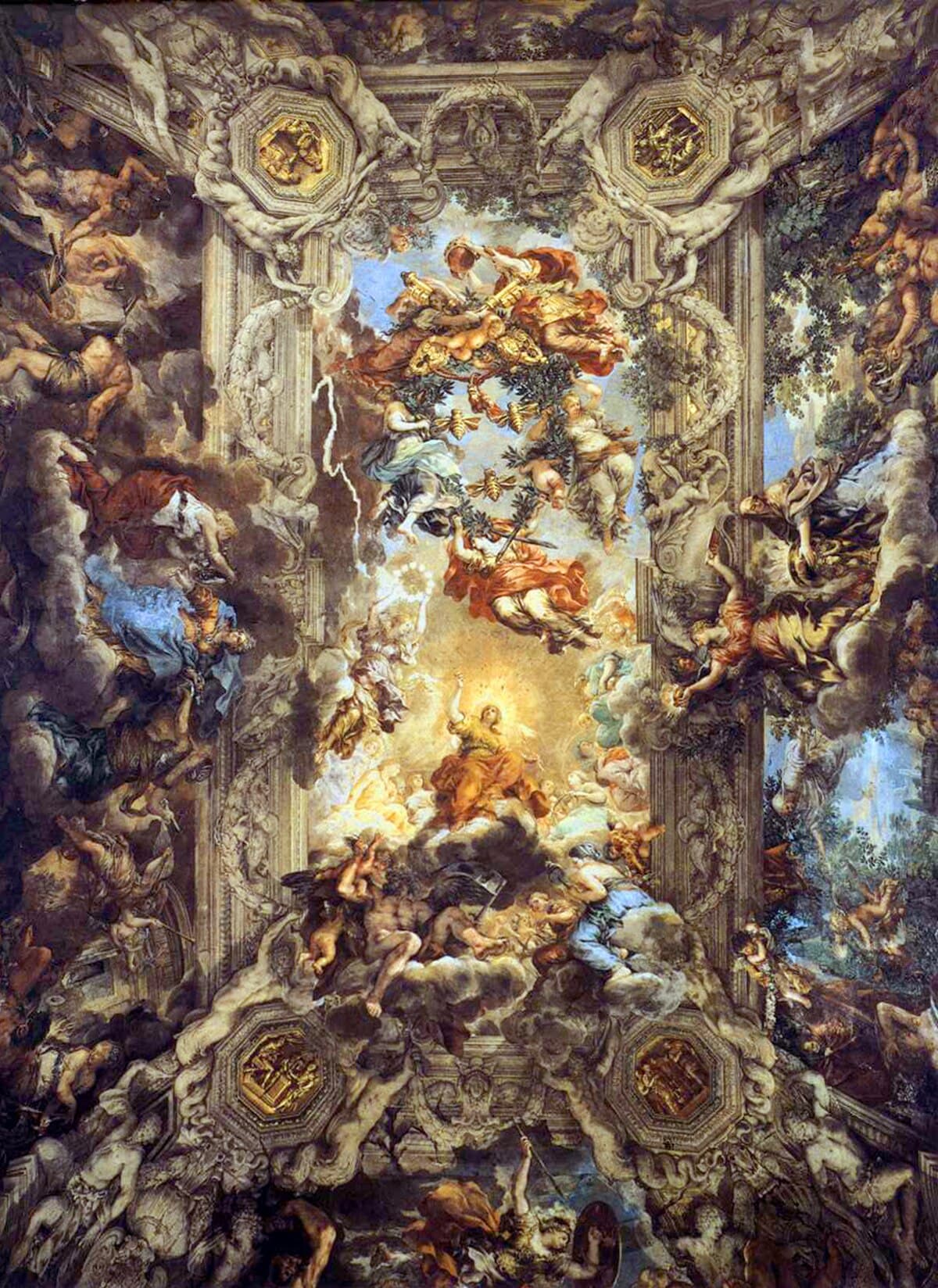 The Triumph of Divine Providence by Pietro da Cortona