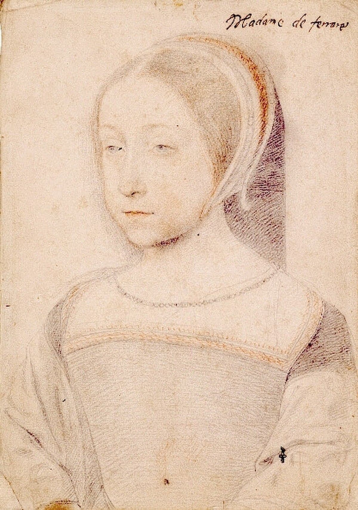 Portrait of Francis I by François Clouet