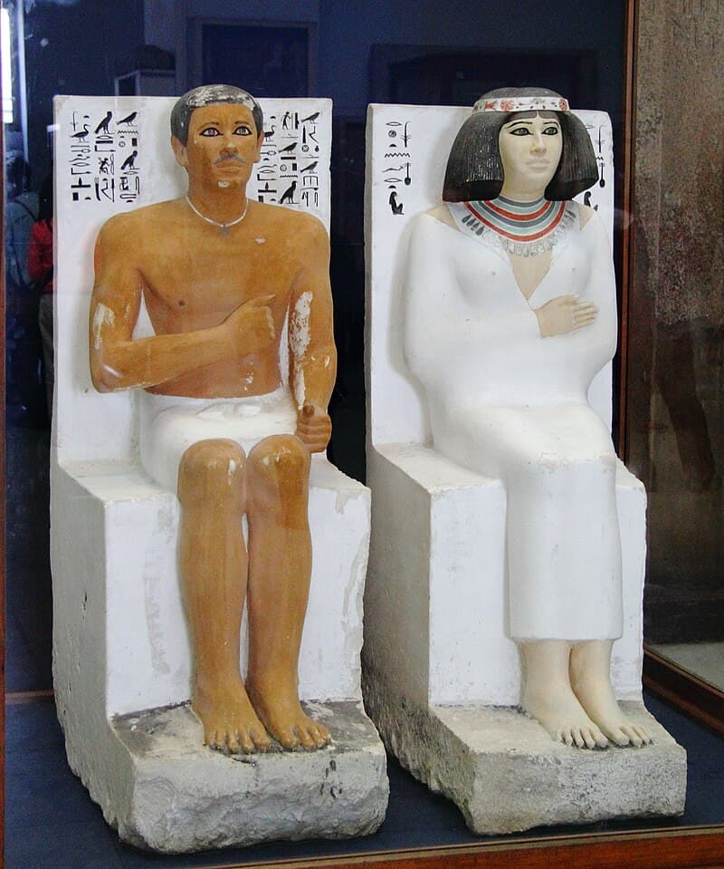 Rahotep and Nofret by Ancient Egyptian (Unknown)