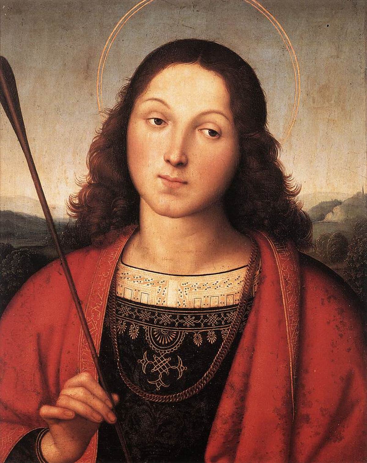 St. Sebastian by Raphael