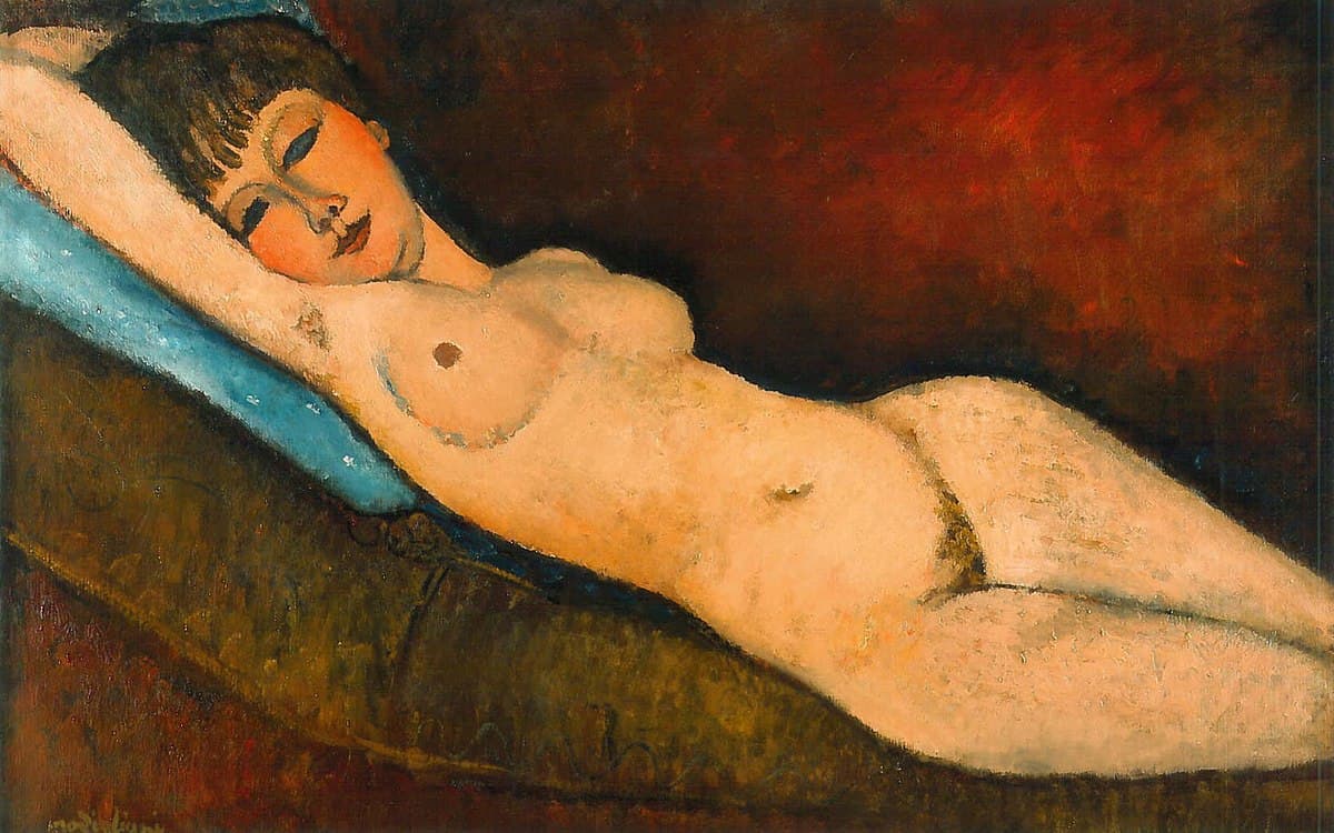 Reclining Nude (Le Grand Nu) by Amedeo Modigliani