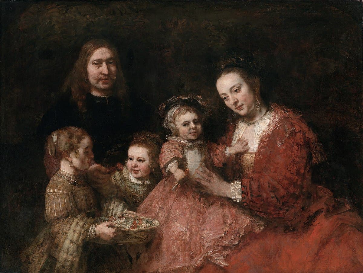 Family Group by Rembrandt van Rijn