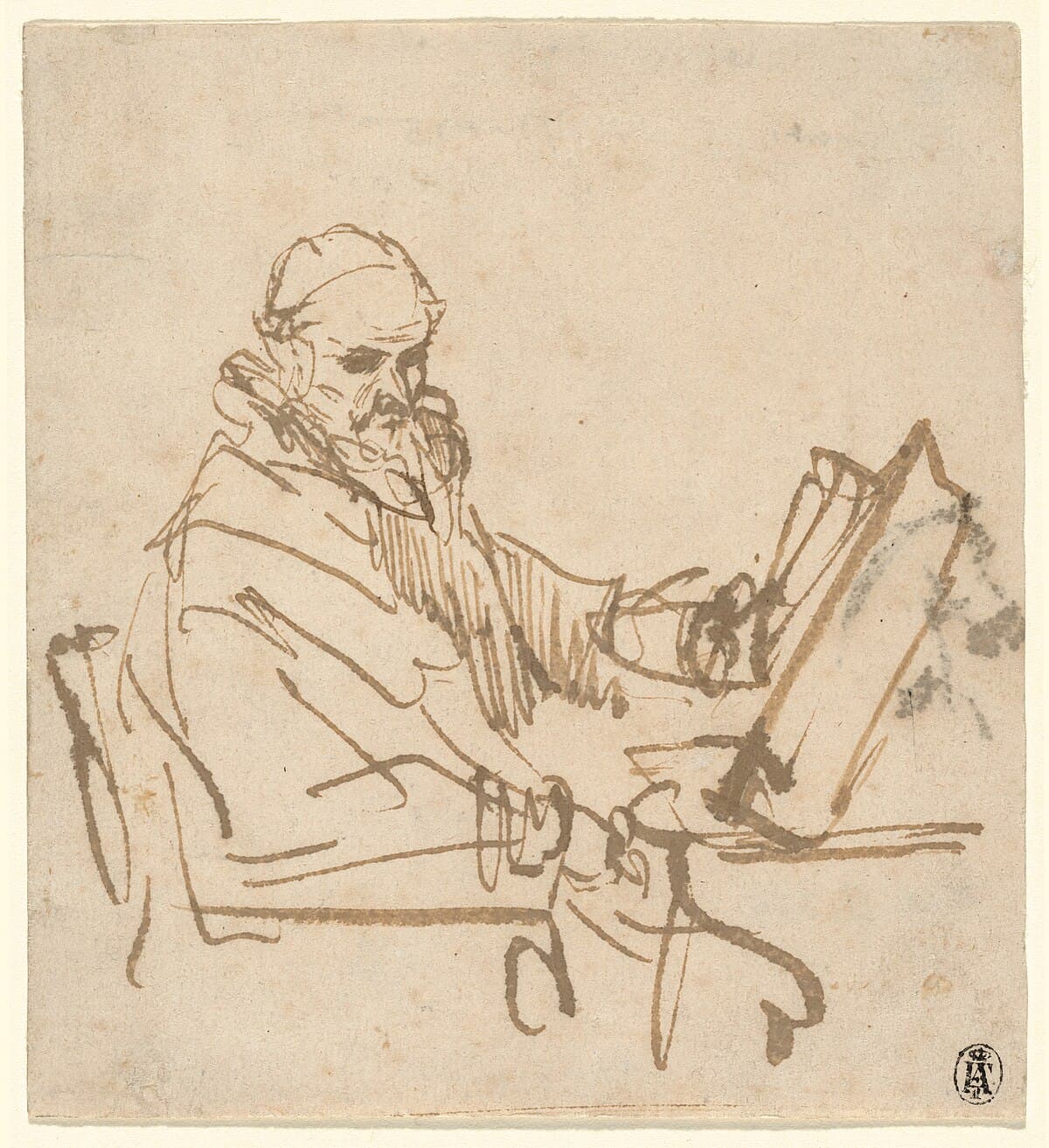 Jan Cornelisz Sylvius, the Preacher by Rembrandt van Rijn