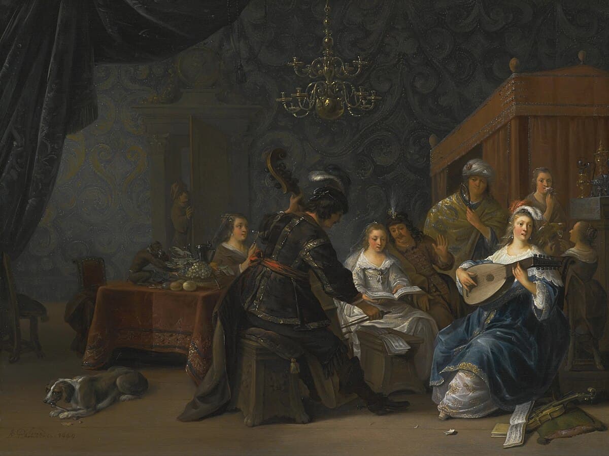 Musical Allegory by Rembrandt van Rijn