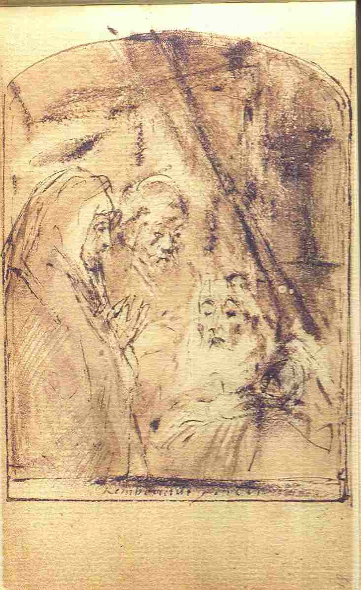 Presentation in the Temple by Rembrandt van Rijn