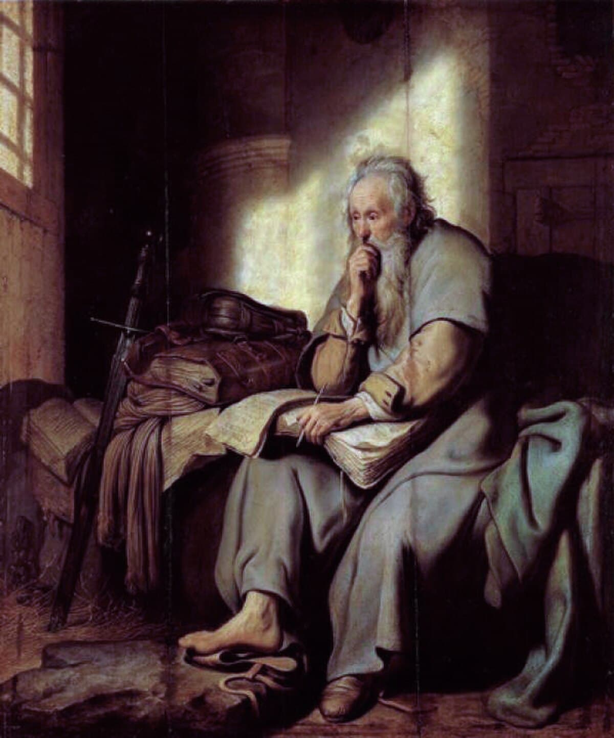 St. Paul in Prison by Rembrandt van Rijn