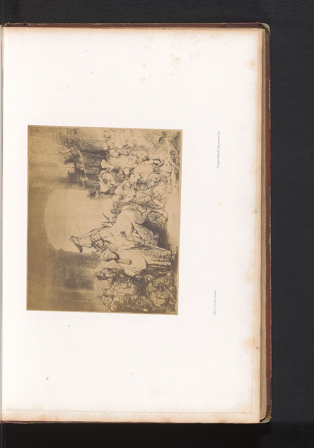 The triumph of Mordechai by Rembrandt van Rijn