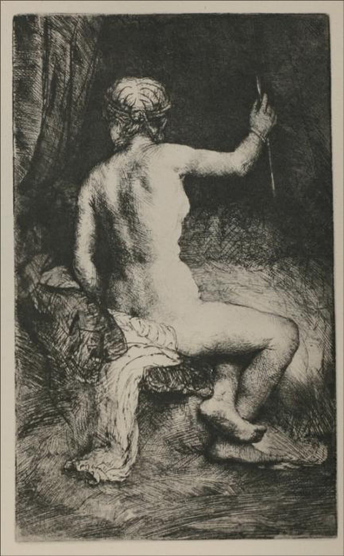 The Woman with the Arrow by Rembrandt van Rijn