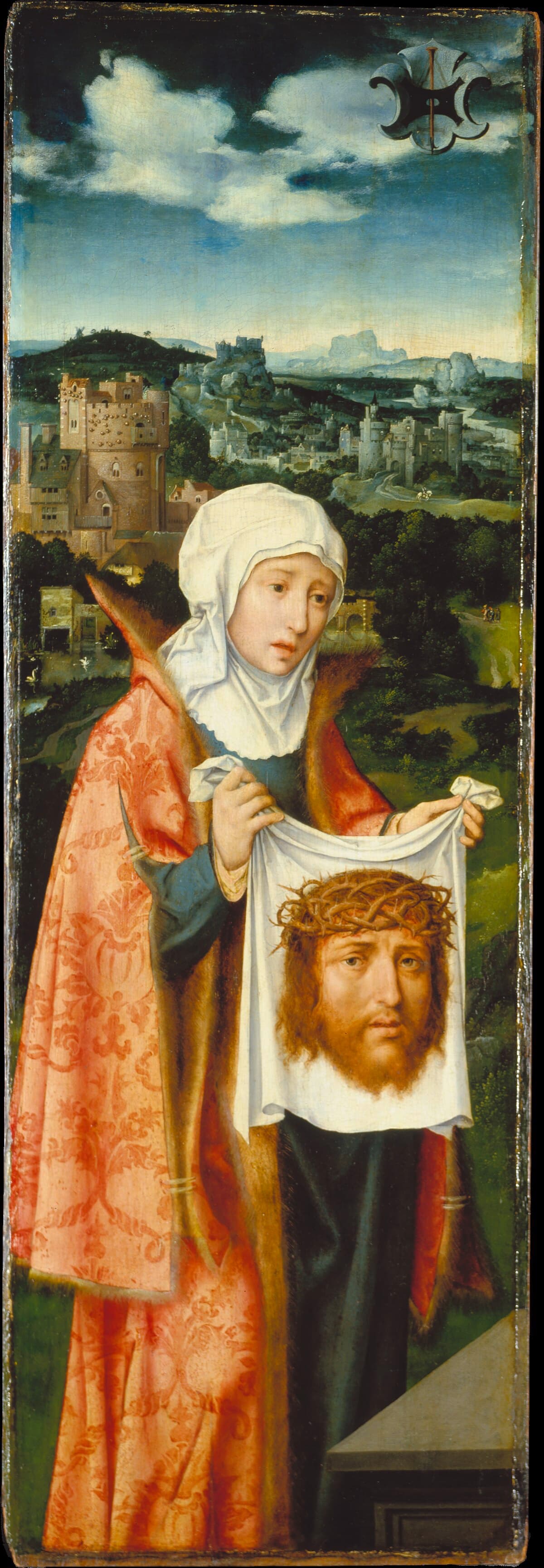 Saint Veronica Displaying the Sudarium by Robert Campin
