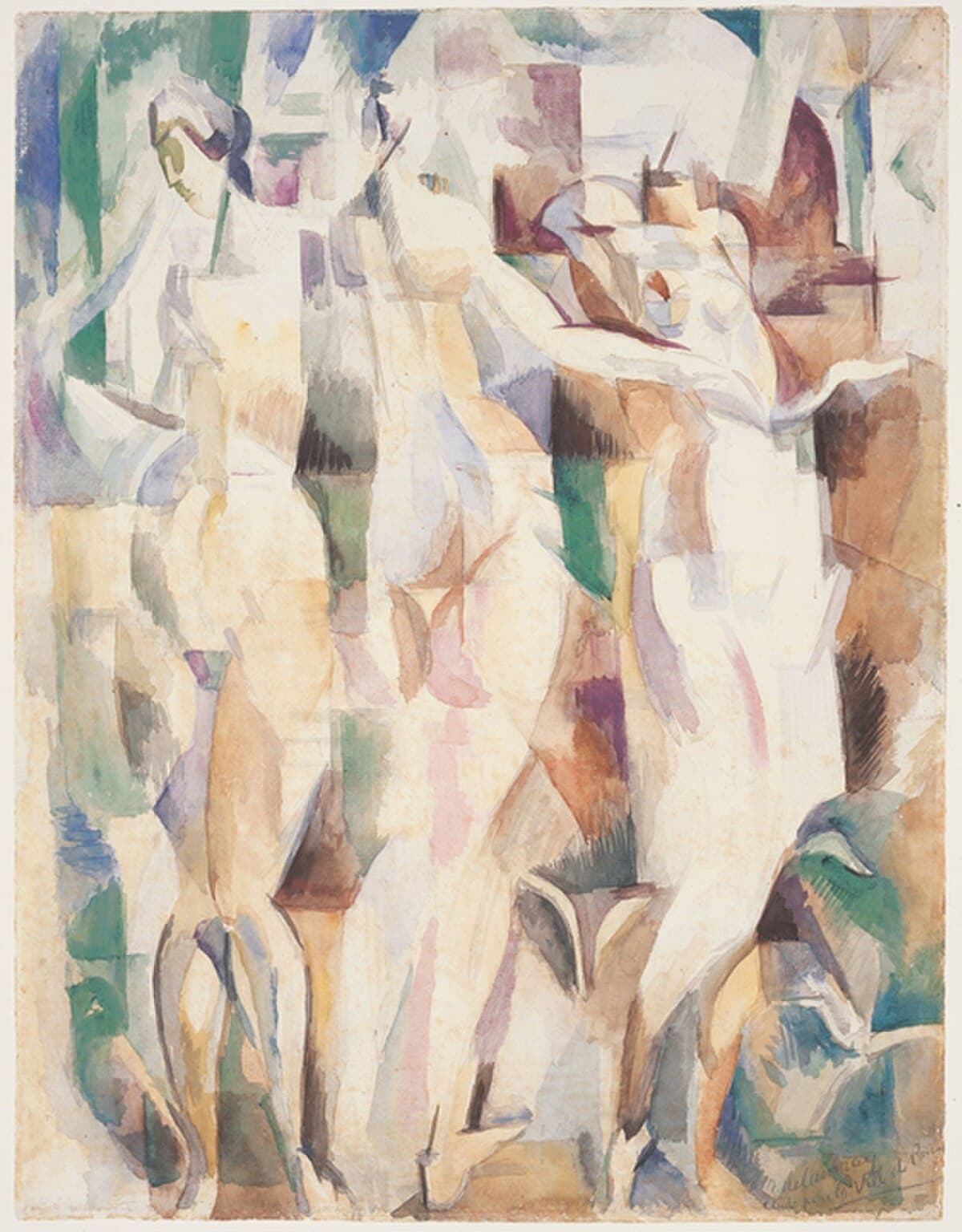 The Three Graces by Robert Delaunay