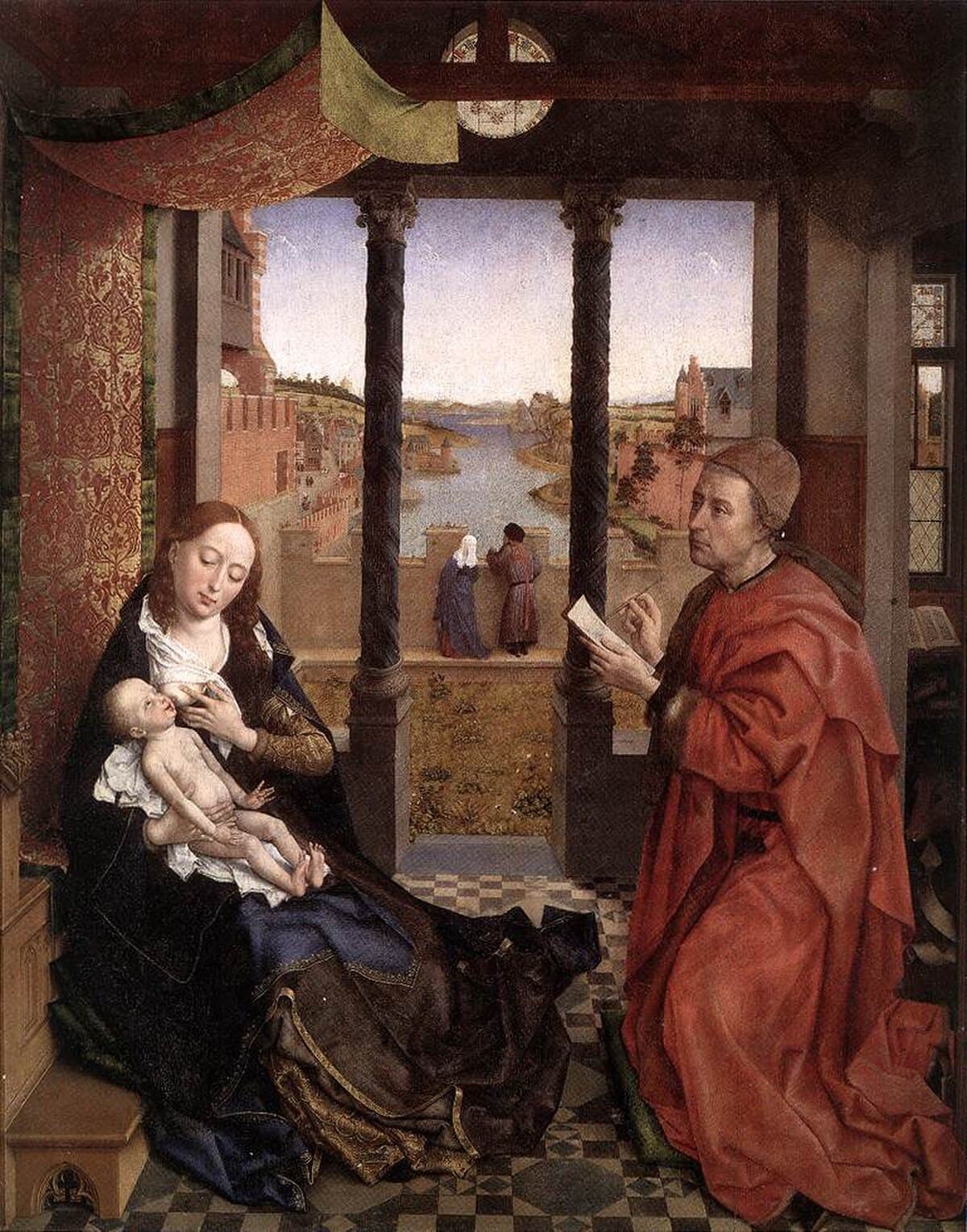 St. Luke Drawing a Portrait of the Virgin Mary