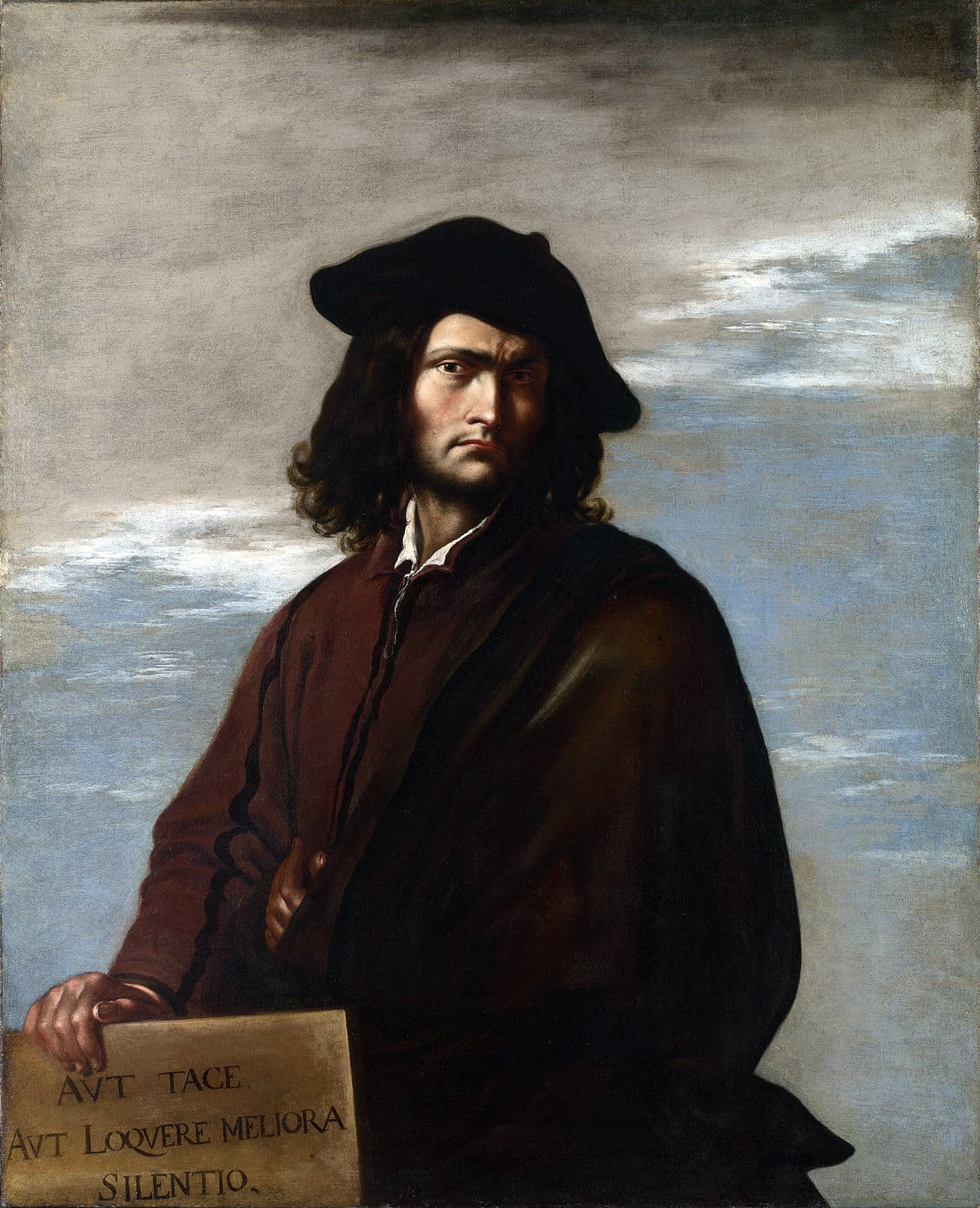 Self-Portrait as a Philosopher by Salvator Rosa
