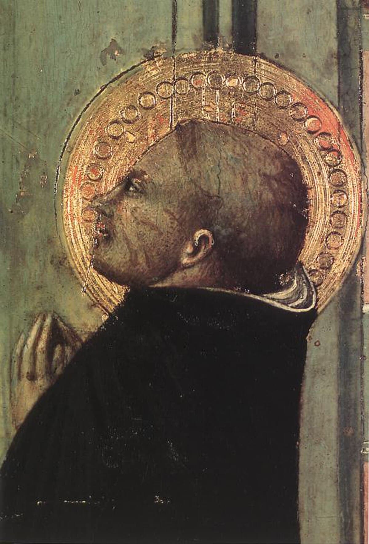 St Thomas Inspired by the Dove of the Holy Ghost by Sassetta