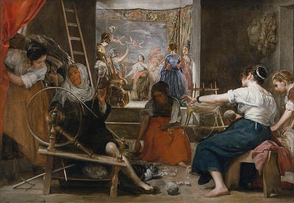 The Spinners (Las Hilanderas) by Diego Velázquez