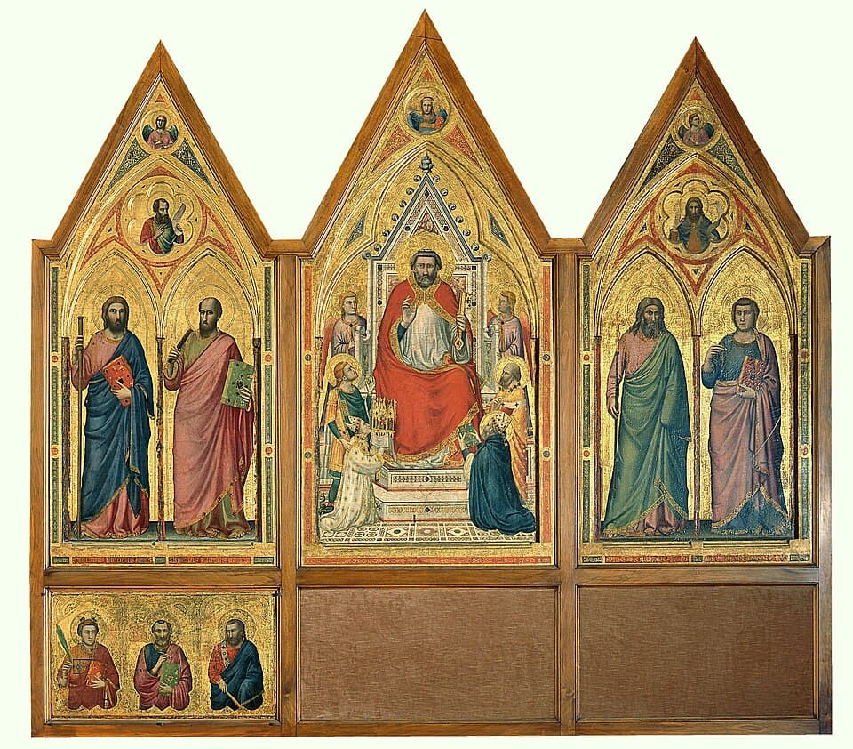 Stefaneschi Triptych by Giotto di Bondone