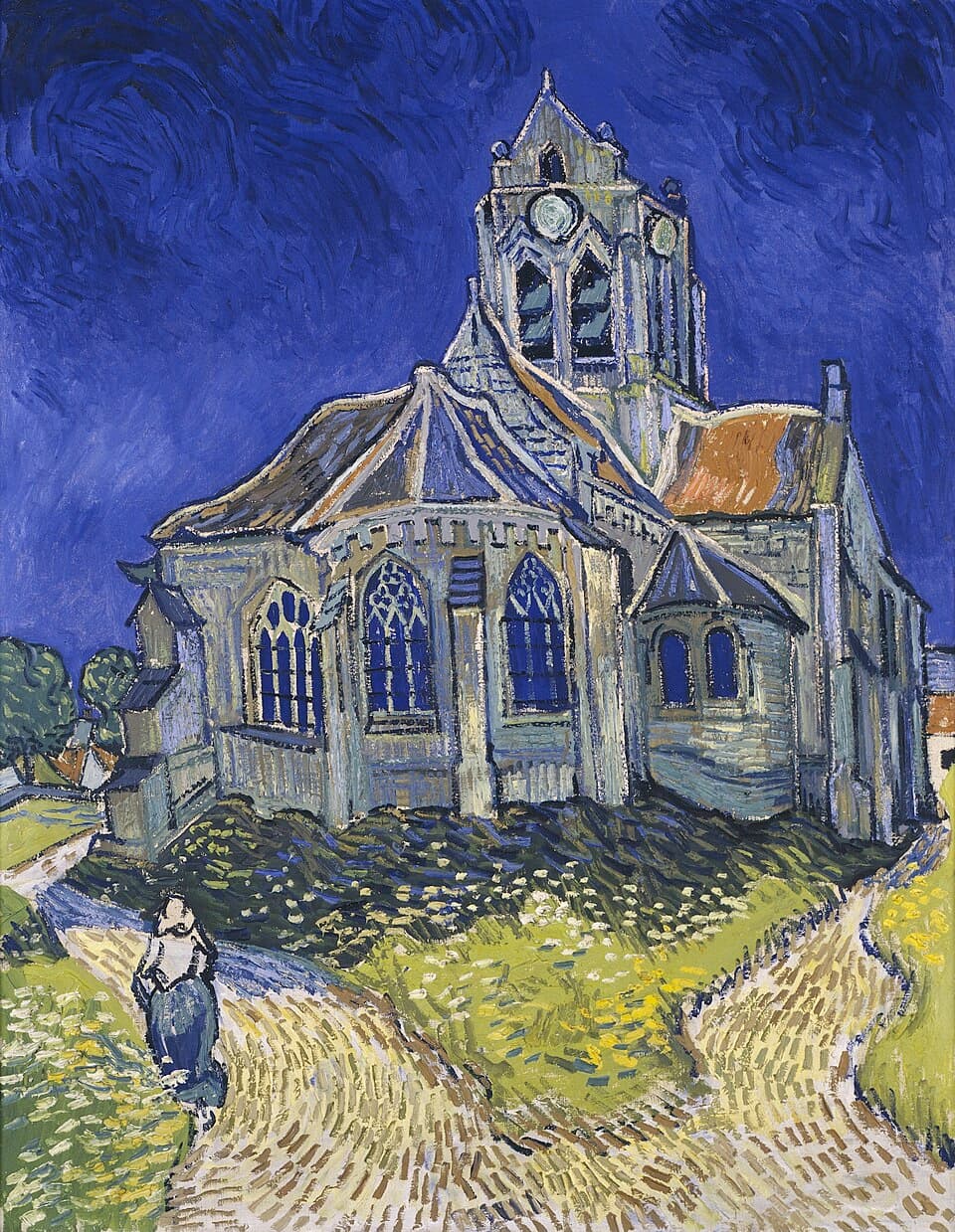 The Church at Auvers by Vincent van Gogh