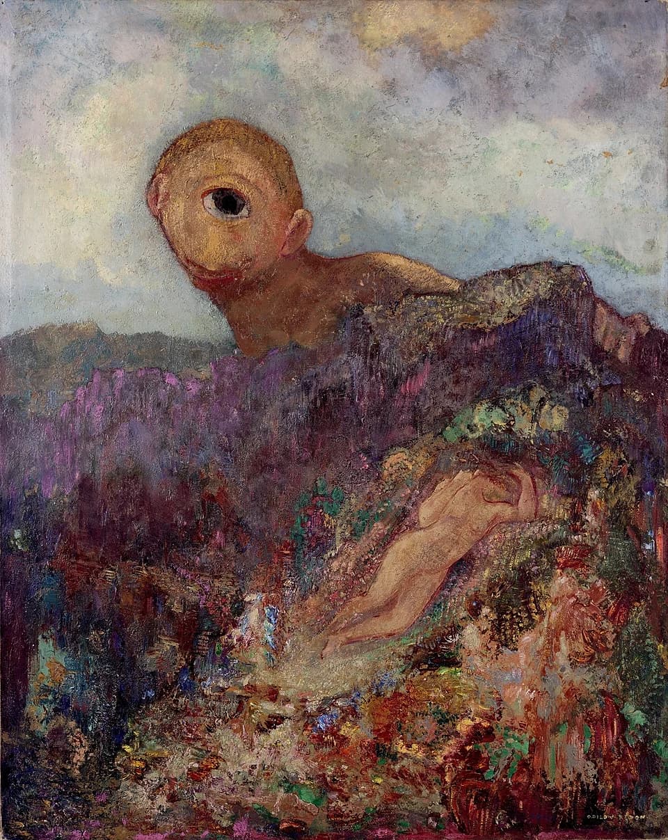 The Cyclops by Odilon Redon
