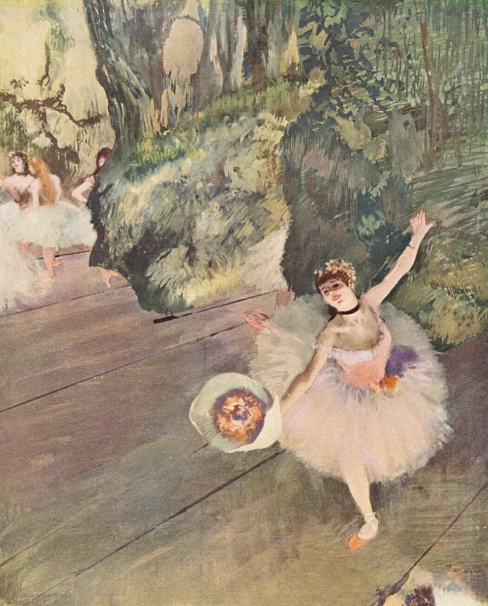 The Star (Dancer on Stage) by Edgar Degas