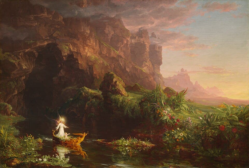 The Voyage of Life: Old Age by Thomas Cole