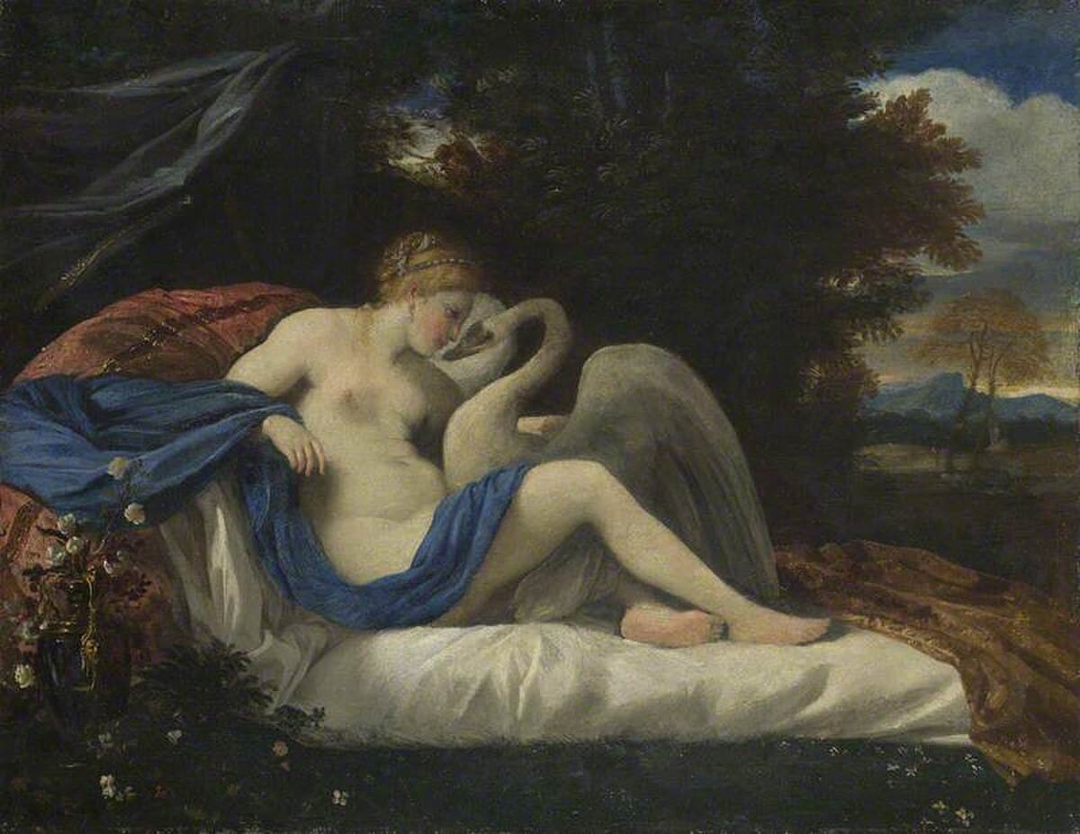 Leda and the Swan by Théodore Géricault