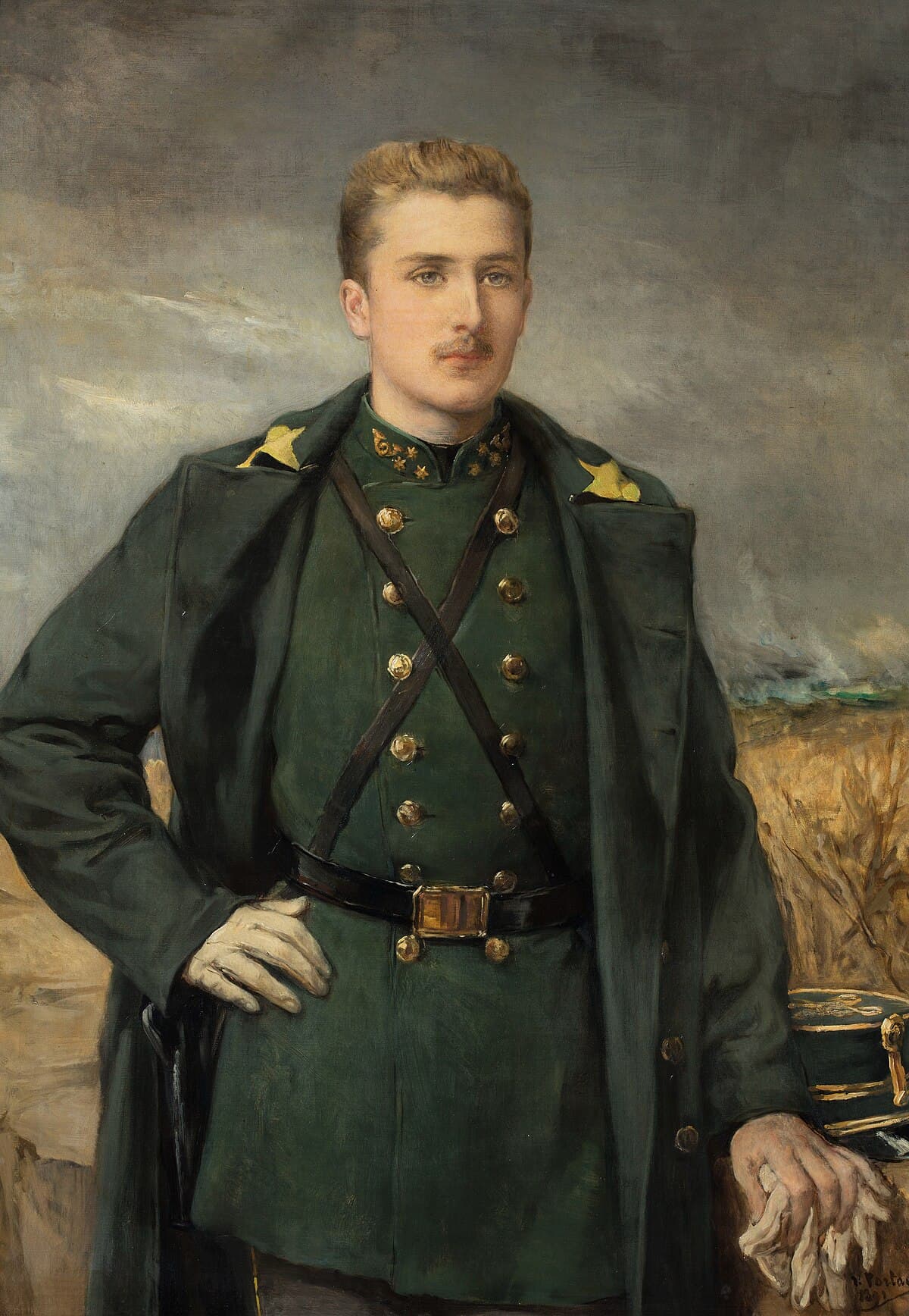 Portrait of a Carabinier by Théodore Géricault at Musée des Beaux-Arts de Rouen, Rouen