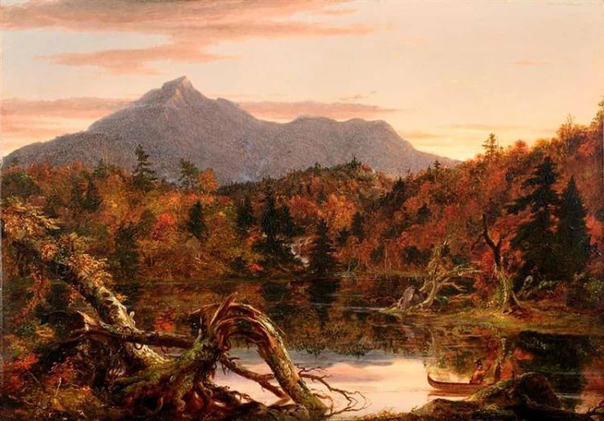 Autumn Landscape (Mount Chocorua) by Thomas Cole