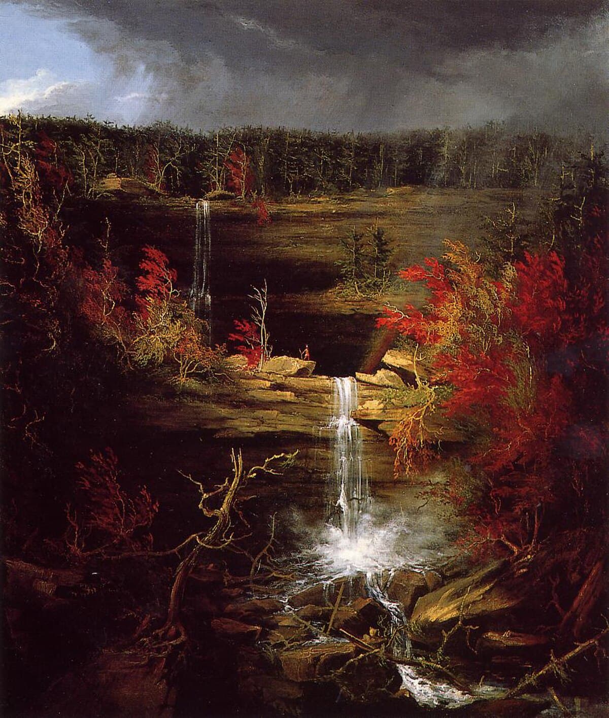 Falls of the Kaaterskill by Thomas Cole