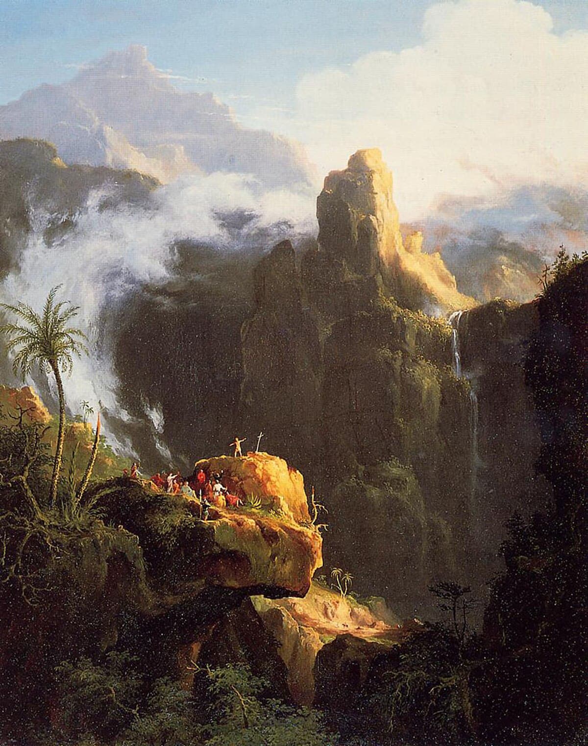 Landscape Composition. St John in the Wilderness by Thomas Cole