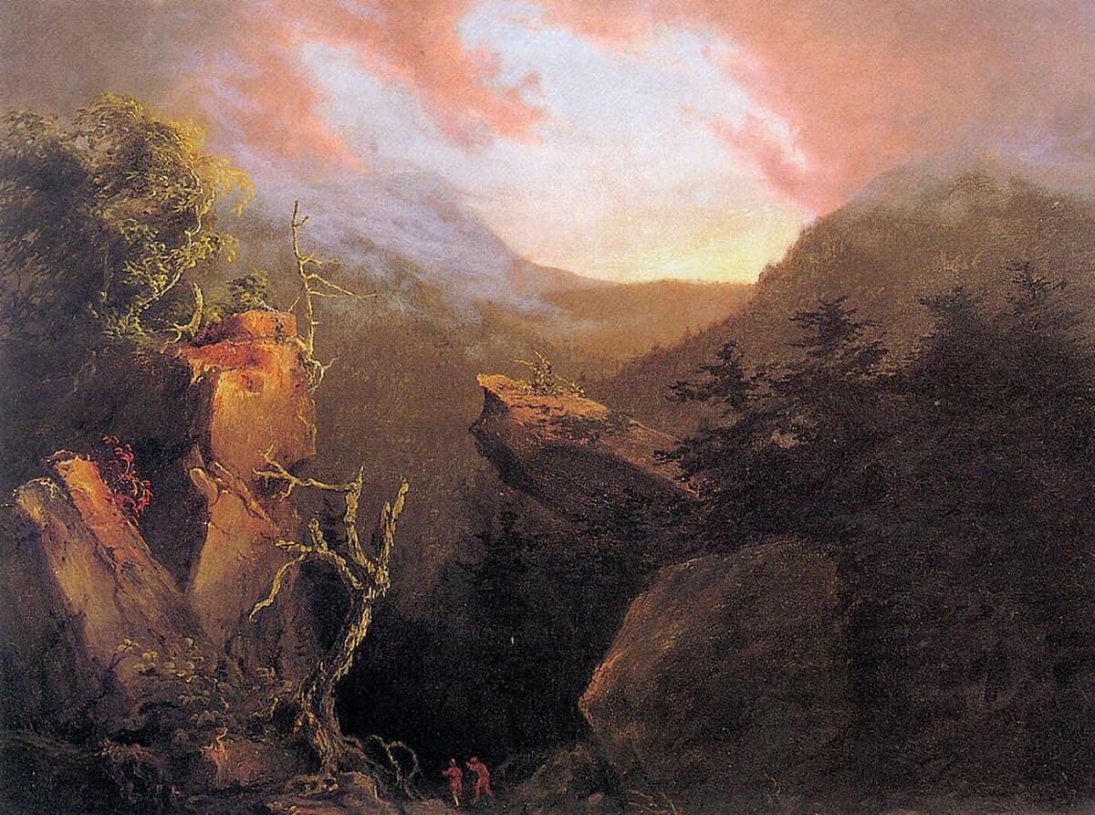 Mountain Sunrise by Thomas Cole