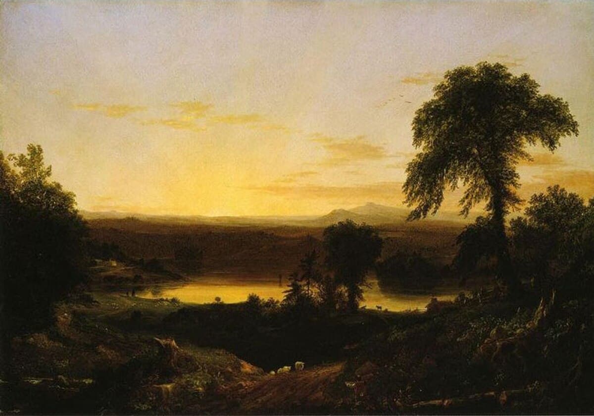 Summer Twilight by Thomas Cole