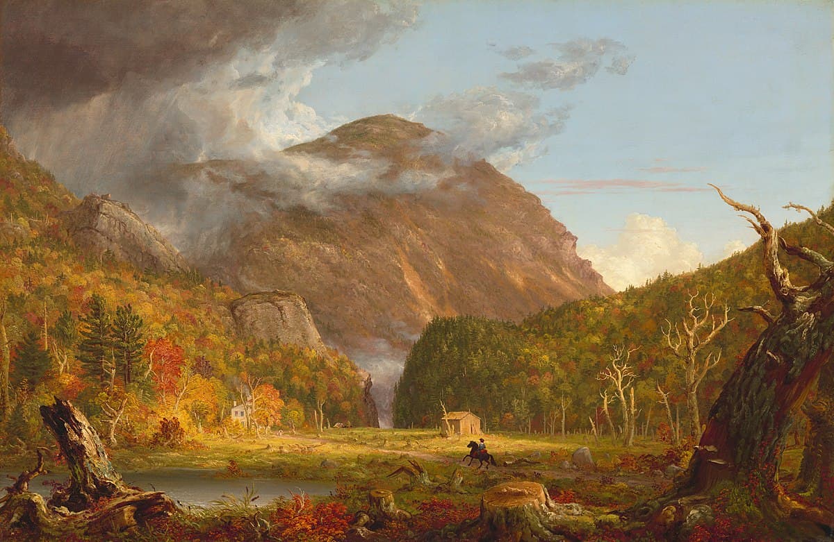 View in the White Mountains by Thomas Cole